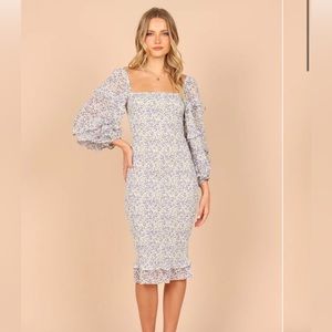 Petal & Pup Floral MIDI Dress